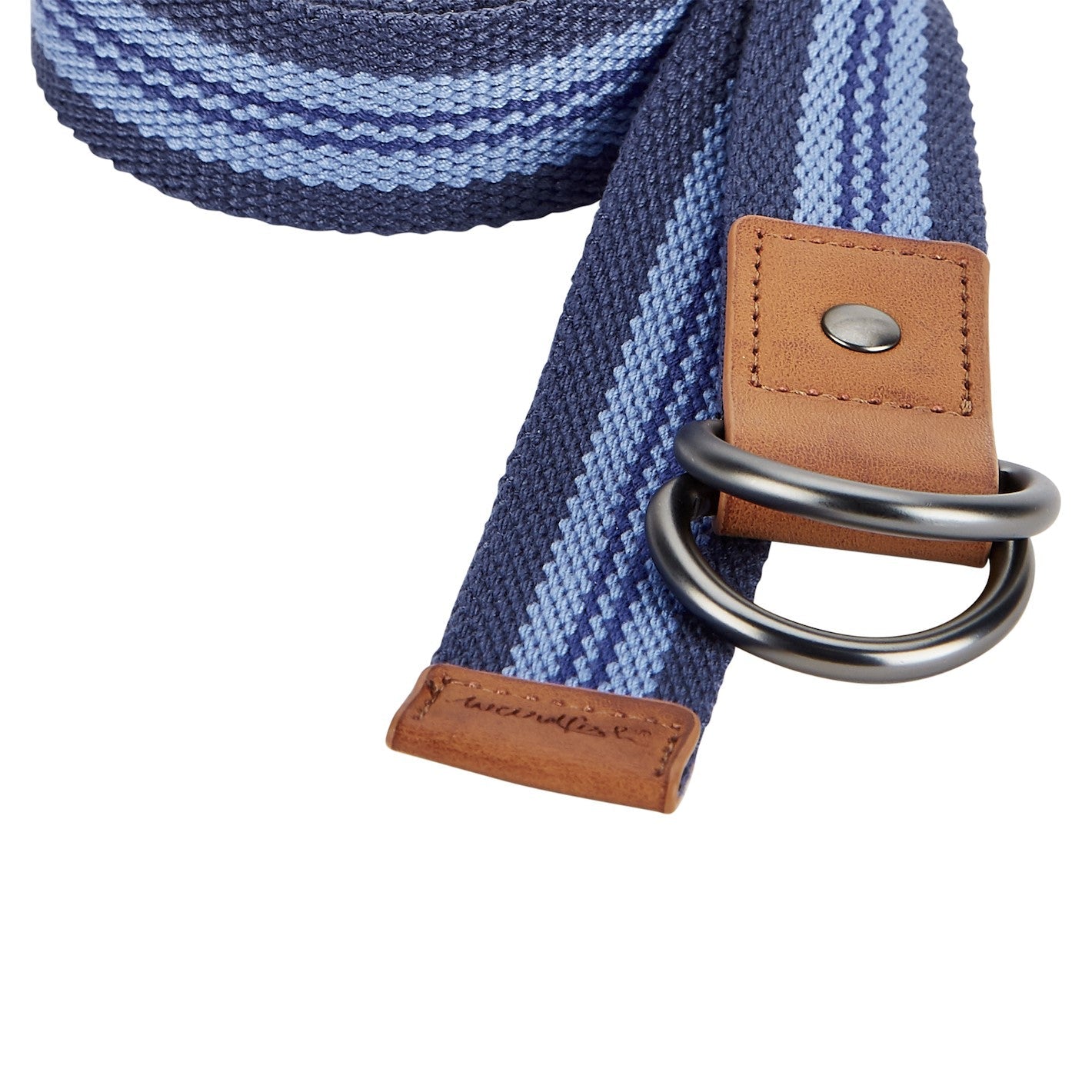 Clara Webbing Belt Dark Navy