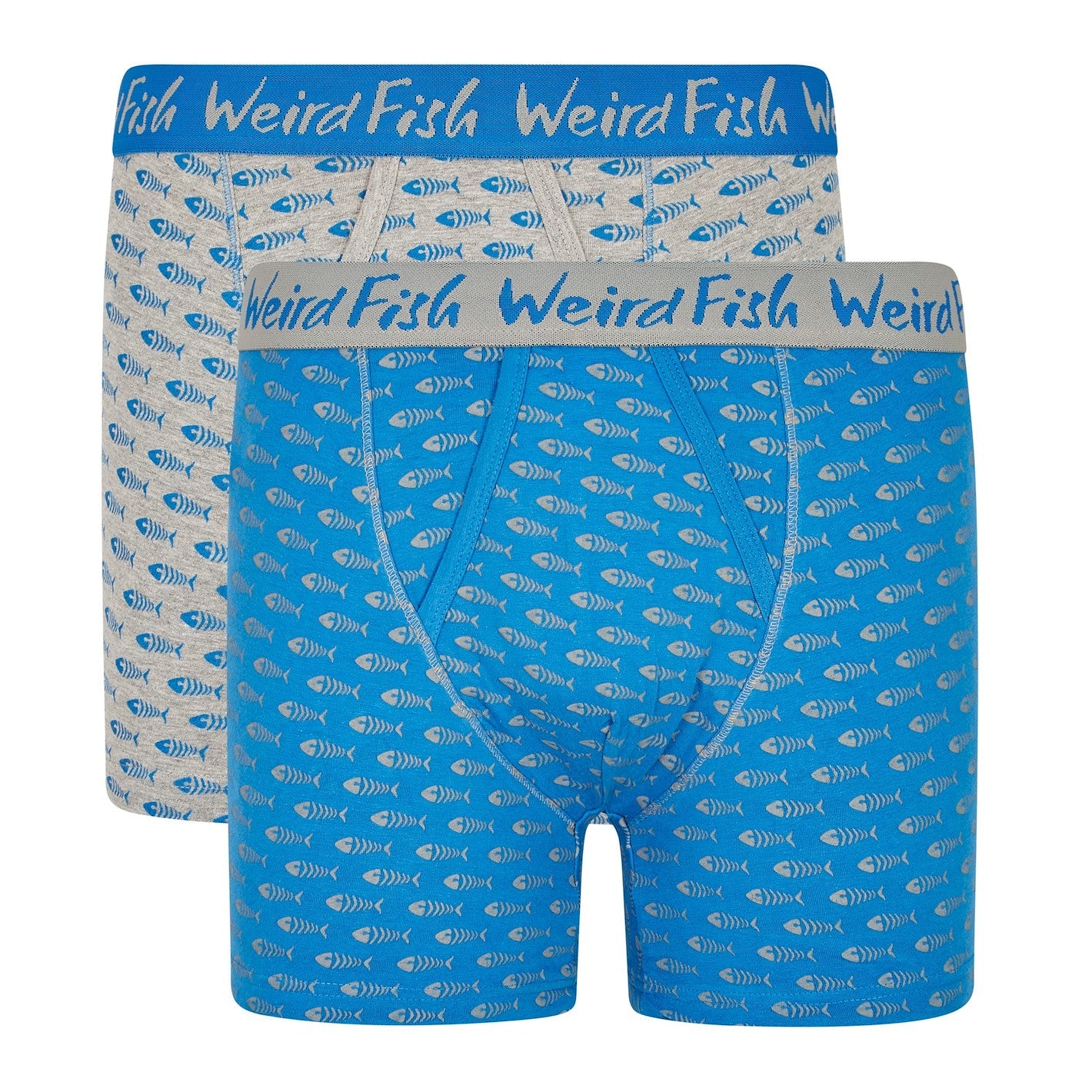 Lyman Boxer Shorts Twin Pack Blue Wash