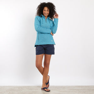 Geranium 1/4 Zip Macaroni Sweatshirt